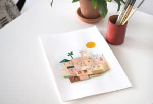 moroccan medina print