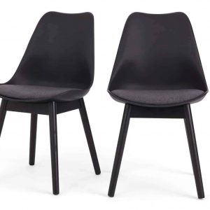 Black dining chair