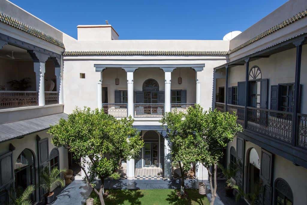 Riad Tarabel courtyard Riad Tarabel courtyard