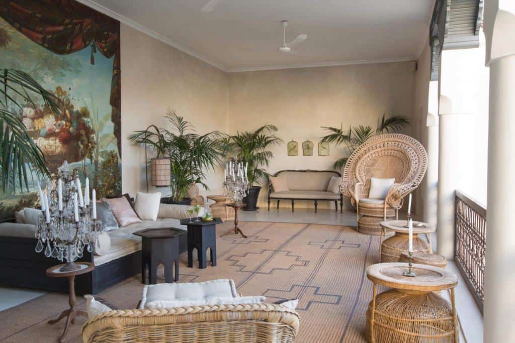 Riad Tarabel lounge area Riad Tarabel lounge area