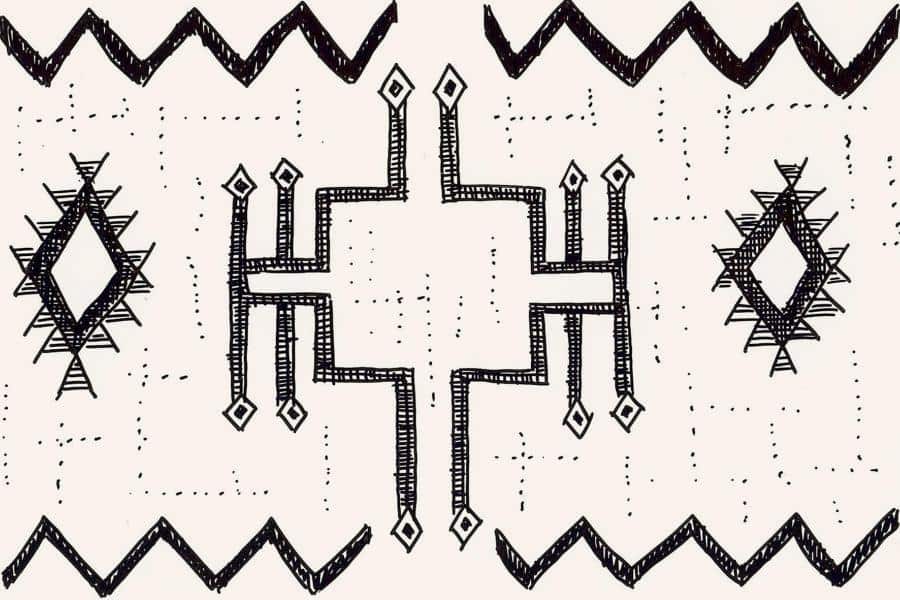 Tribal pattern, We Are Nomads