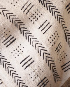 mudcloth fabric made into cushions. mali african cushions