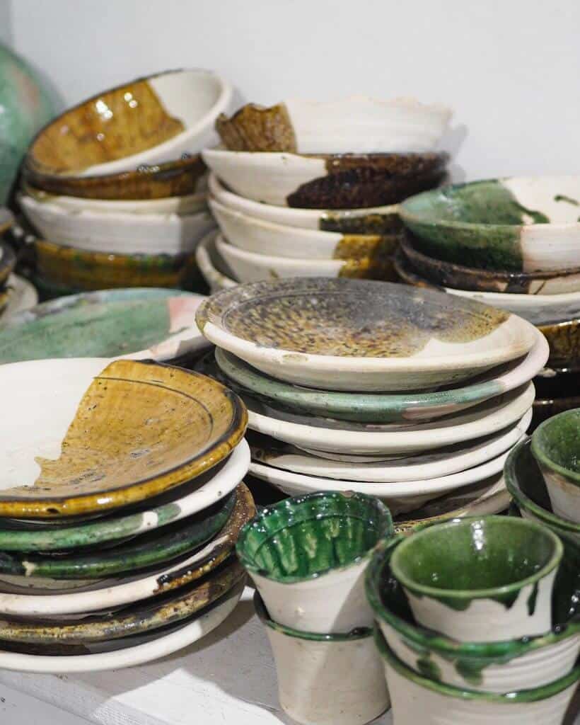 dipped tamegroute ceramics