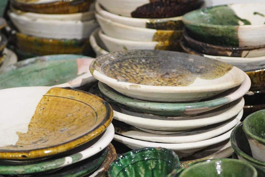 dipped tamegroute ceramics