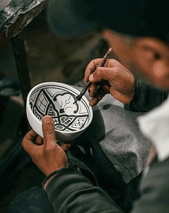 chabi chic pottery painting