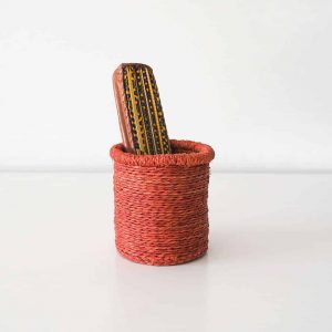 red swazi basket