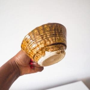 Tamegroute yellow bowl