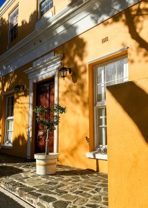 bo kaap yellow house