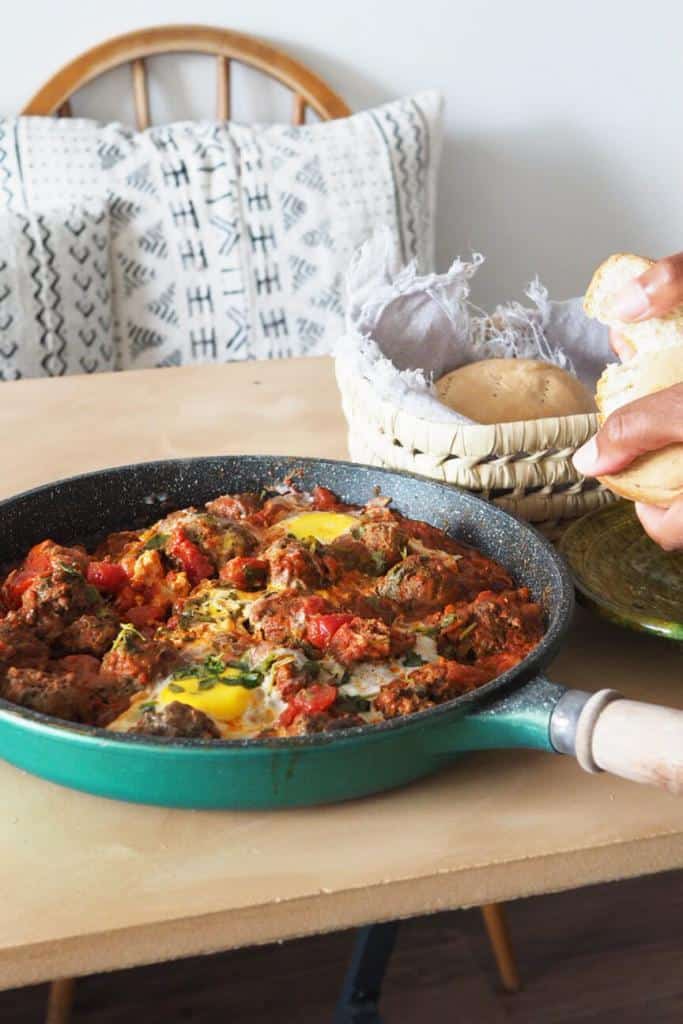 Moroccan Meatball And Egg Tagine We Are Nomads