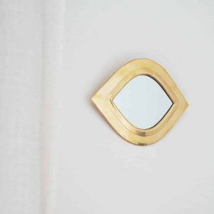 brass eye mirror