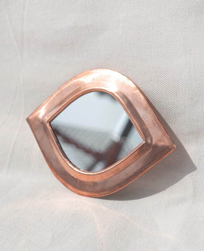 copper eye mirror