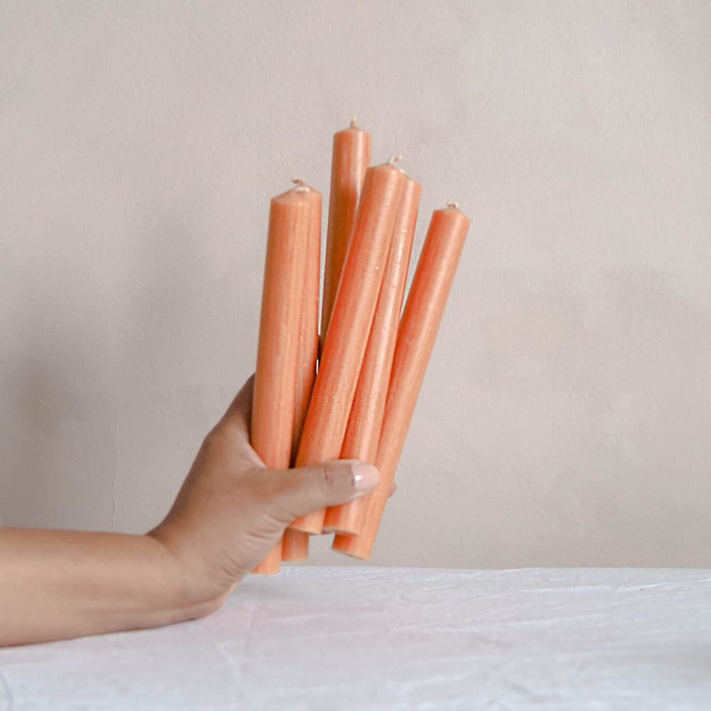 Terracotta Dinner Candles St Eval We Are Nomads