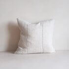 Cream linen runner cushion