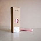 rose pink dinner candles naturally made we are nomads