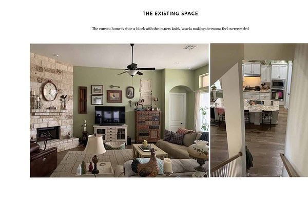 original photos of living room interior in austin texas