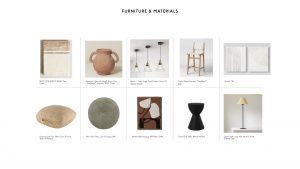 homeware shopping list for an interior design project in austin, texas