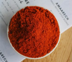 Berbere spice in a bowl