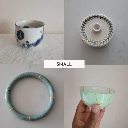 Small kintsugi repair Small kintsugi repair